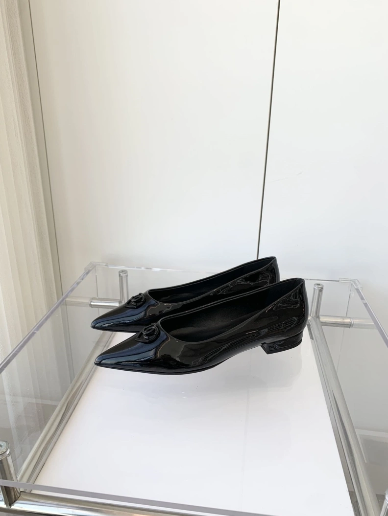 Cozy Chxnxl Flat Shoes 121011