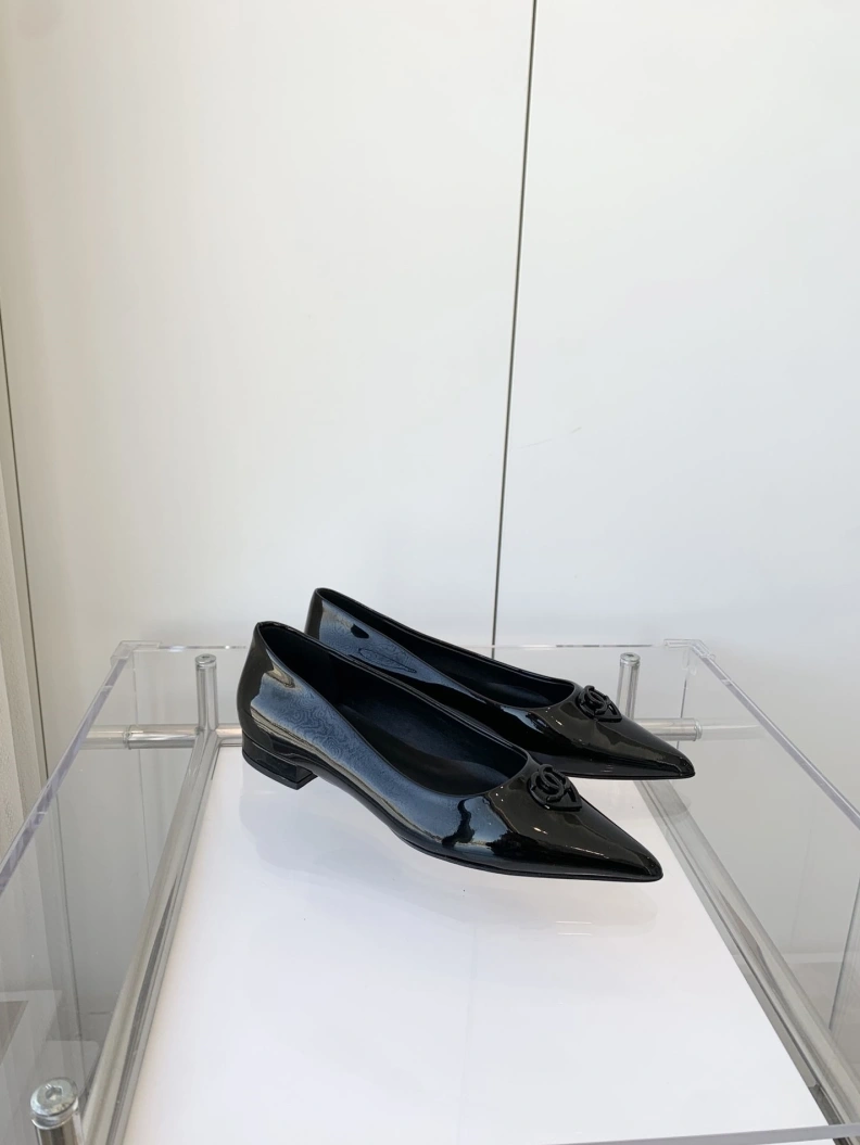 Cozy Chxnxl Flat Shoes 121011