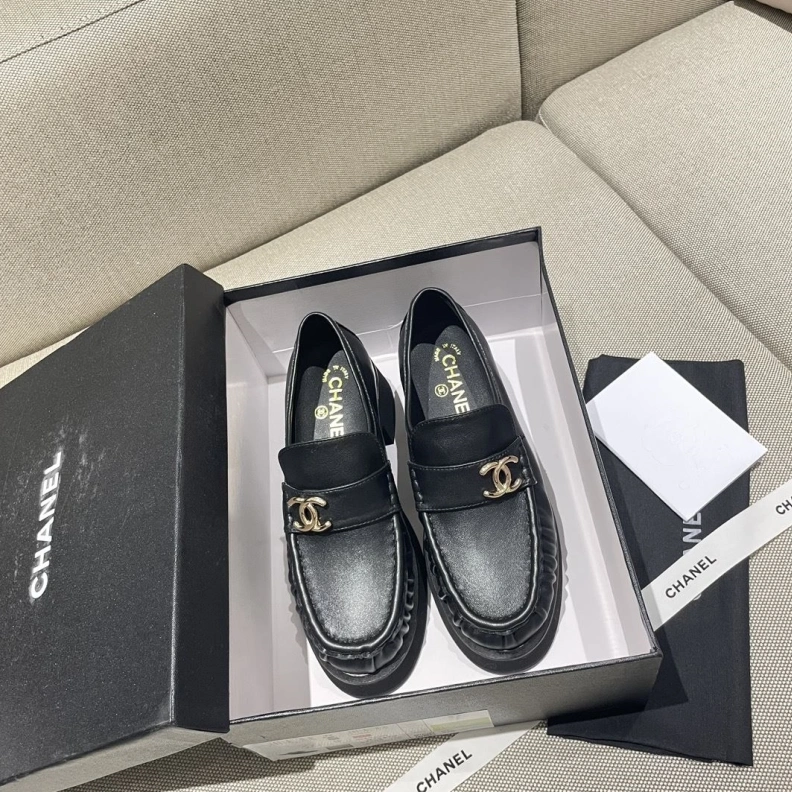 Reliable Chxnxl Leather Shoes 120703