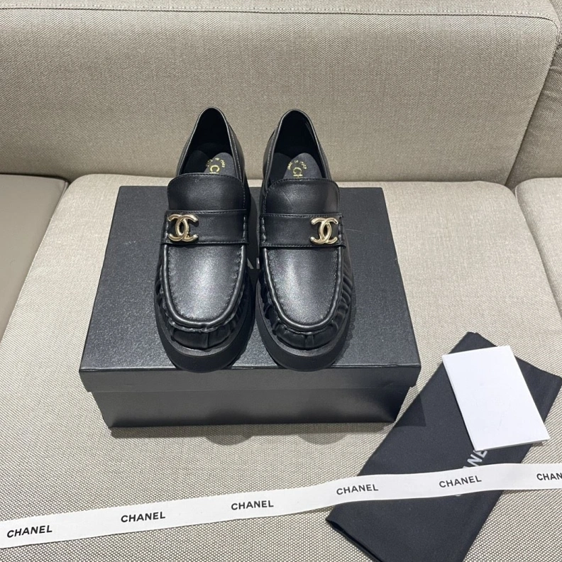 Reliable Chxnxl Leather Shoes 120703