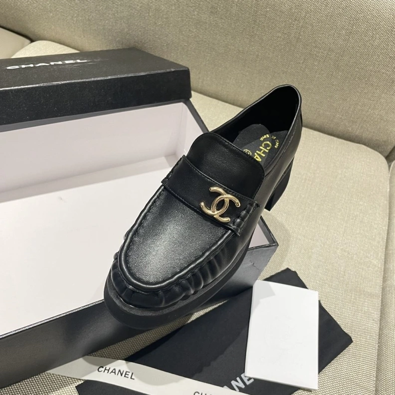 Reliable Chxnxl Leather Shoes 120703