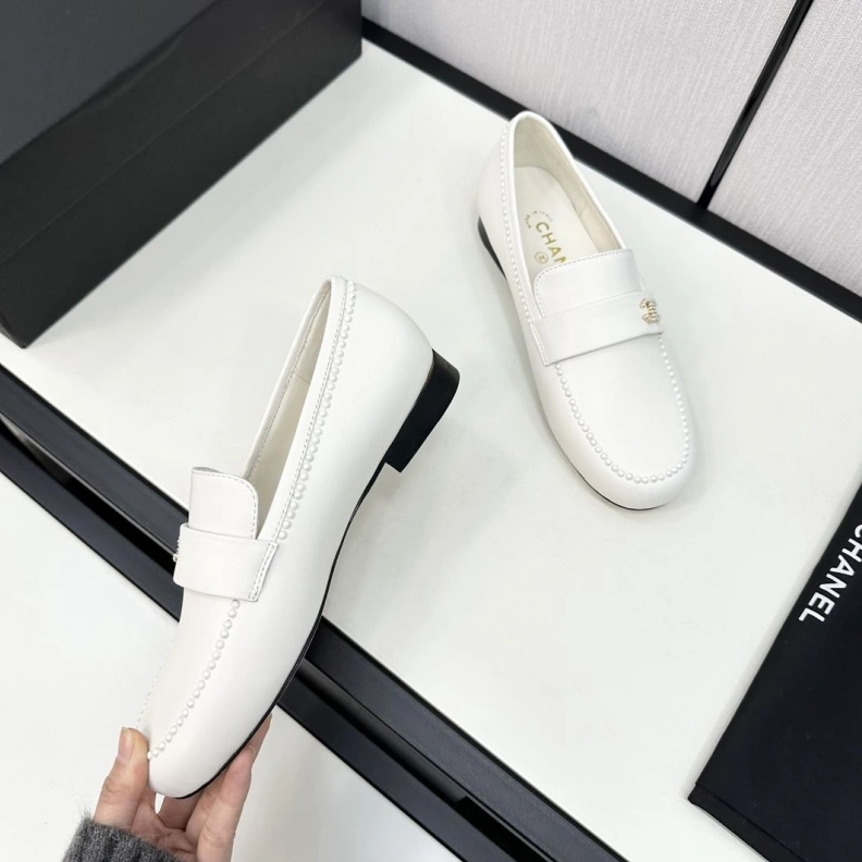 Chxnxl Leather Shoes Versatile 120692
