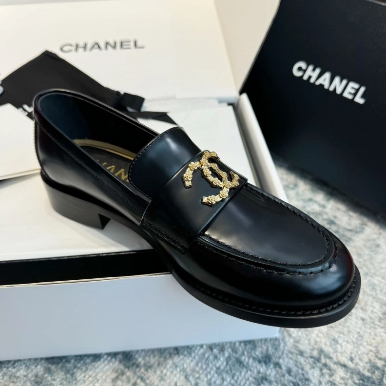 Chxnxl Leather Shoes Bright 120683