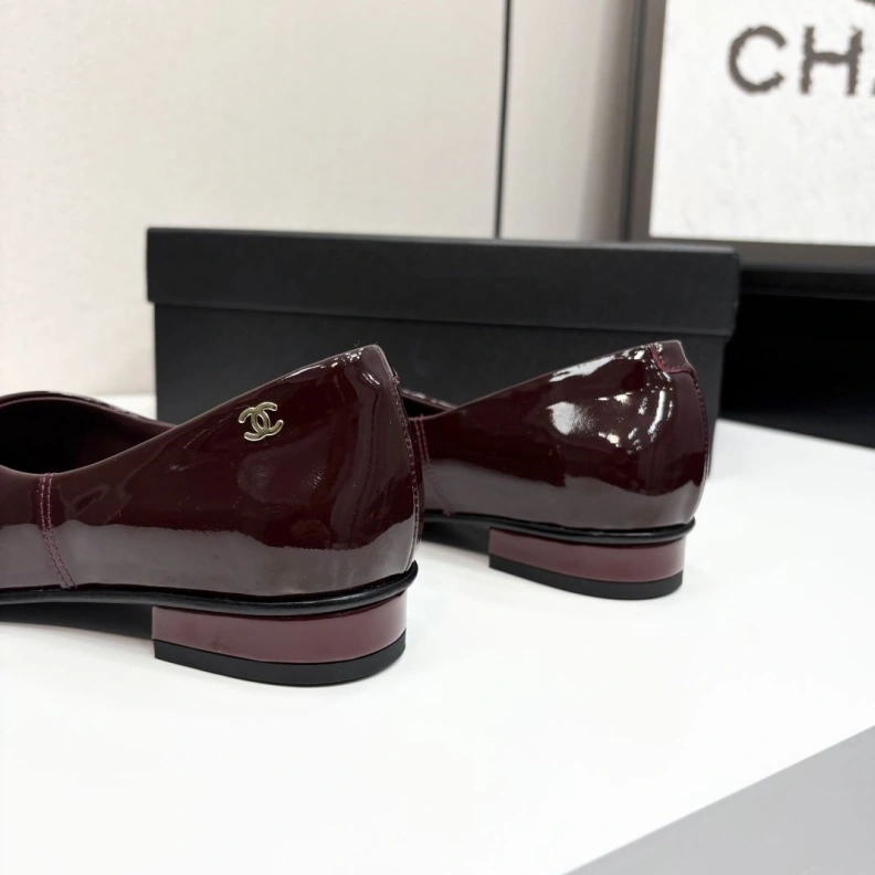 Elegant Chxnxl Leather Shoes 120664