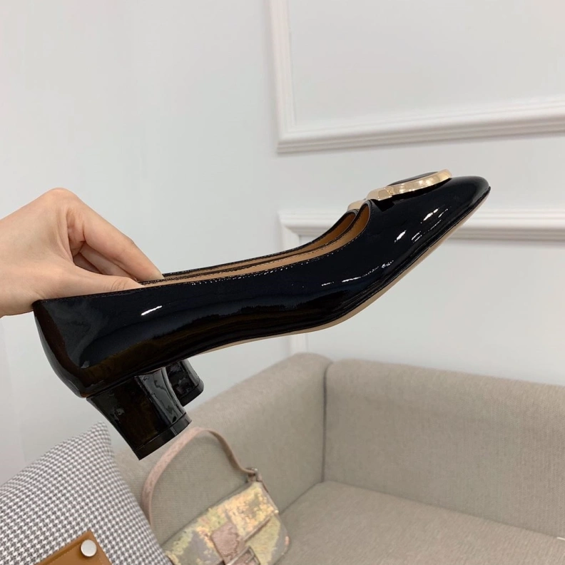 Sleek Vxlxntino flat shoes 229855