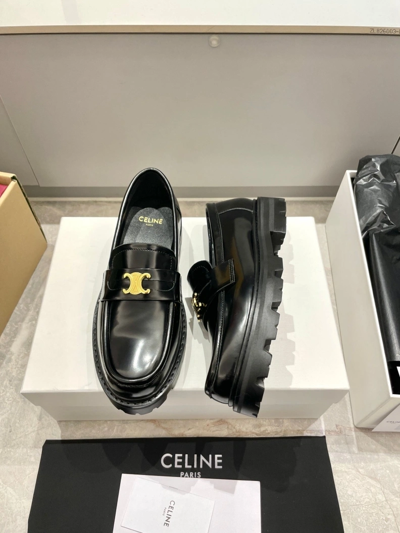 Compact Cxlxne Leather Shoes 116145