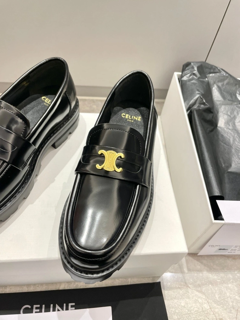 Compact Cxlxne Leather Shoes 116145