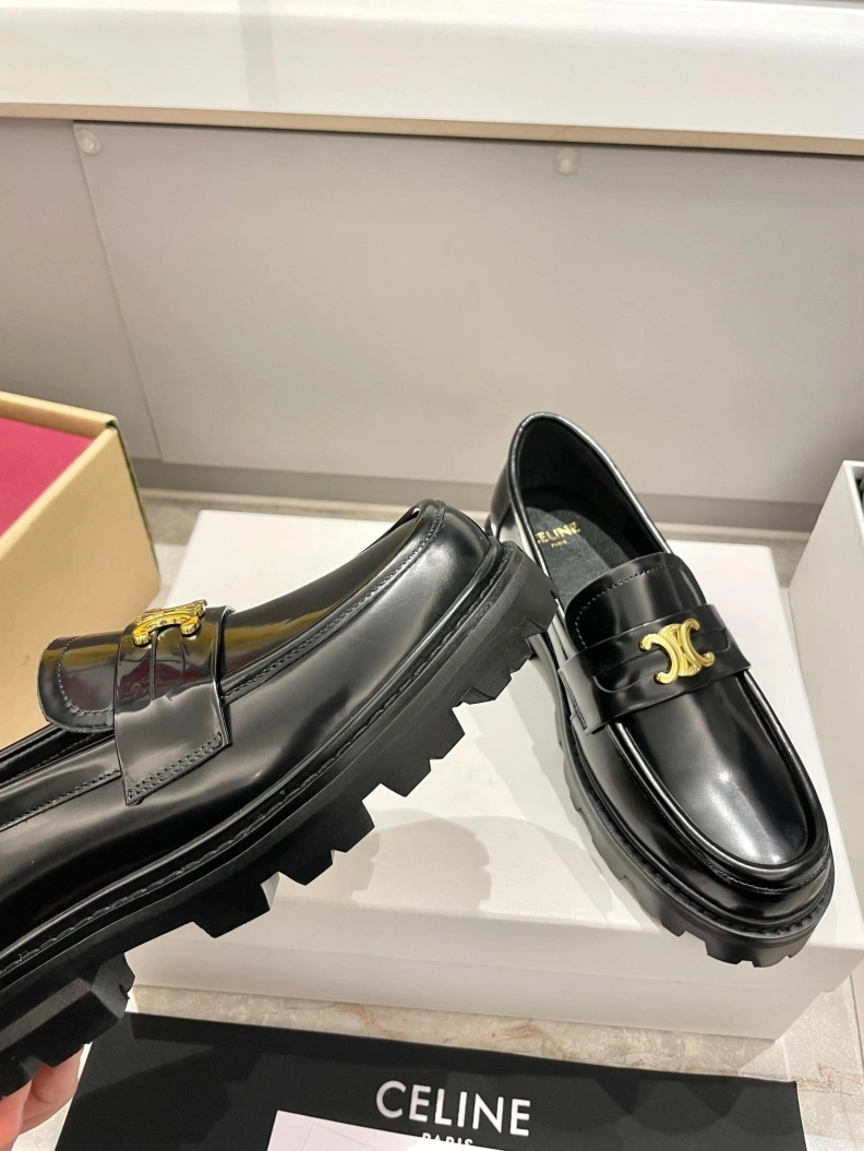 Compact Cxlxne Leather Shoes 116145
