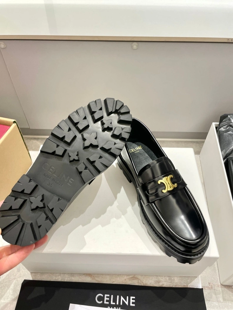 Compact Cxlxne Leather Shoes 116145