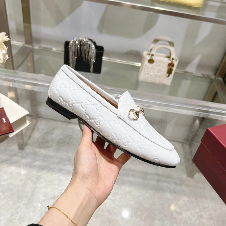 Trendy Gxccx Leather Shoes 157584