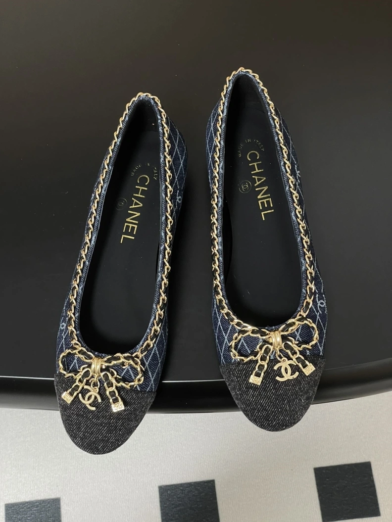 Sleek Chxnxl Flat Shoes 120827