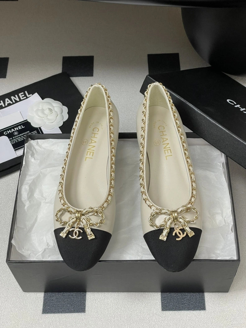 Elegant Chxnxl Flat Shoes 120824