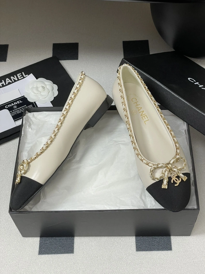 Elegant Chxnxl Flat Shoes 120824