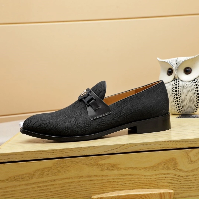 Flexible Gxvxnchy Leather Shoes 153829