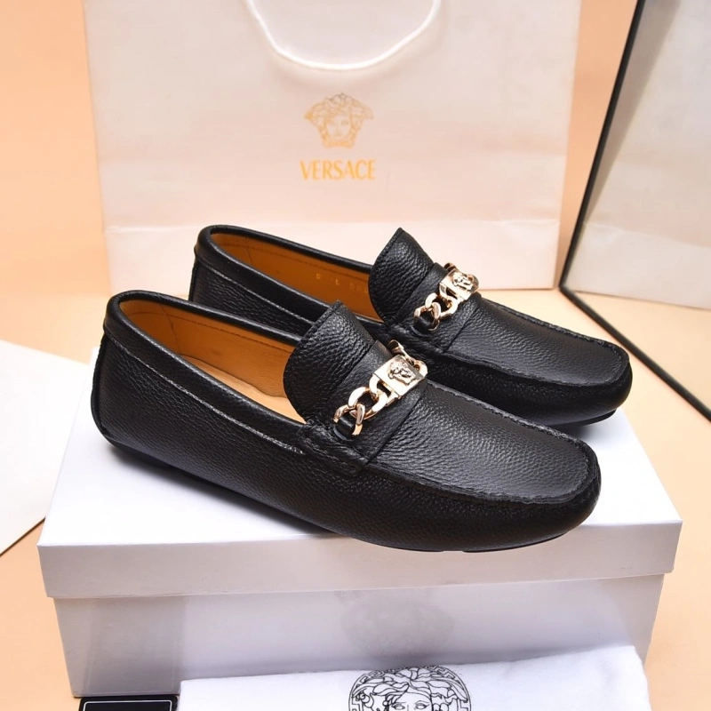 Durable Gxvxnchy Leather Shoes 153821