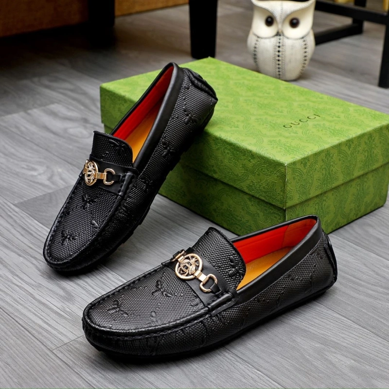 EyeCatching Gxccx Leather Shoes 162087