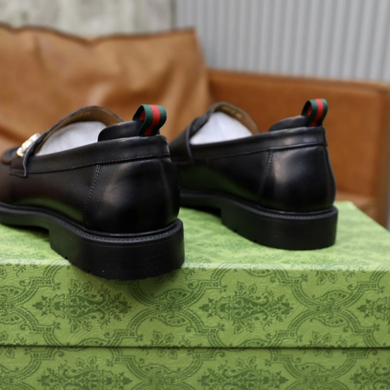 EyeCatching Gxccx Leather Shoes 162072