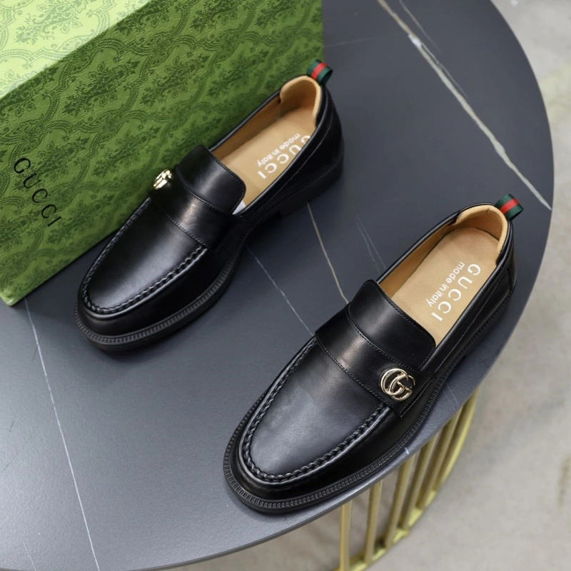 Gxccx Leather Shoes Breathable 162079
