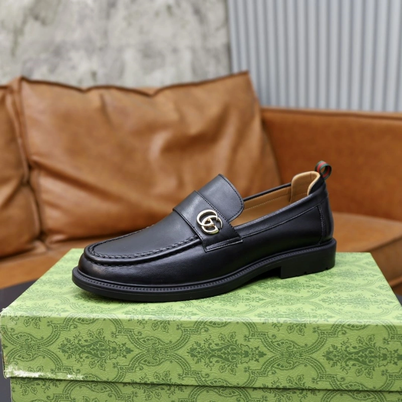 Gxccx Leather Shoes Breathable 162079