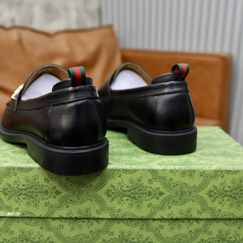 Gxccx Leather Shoes Breathable 162079