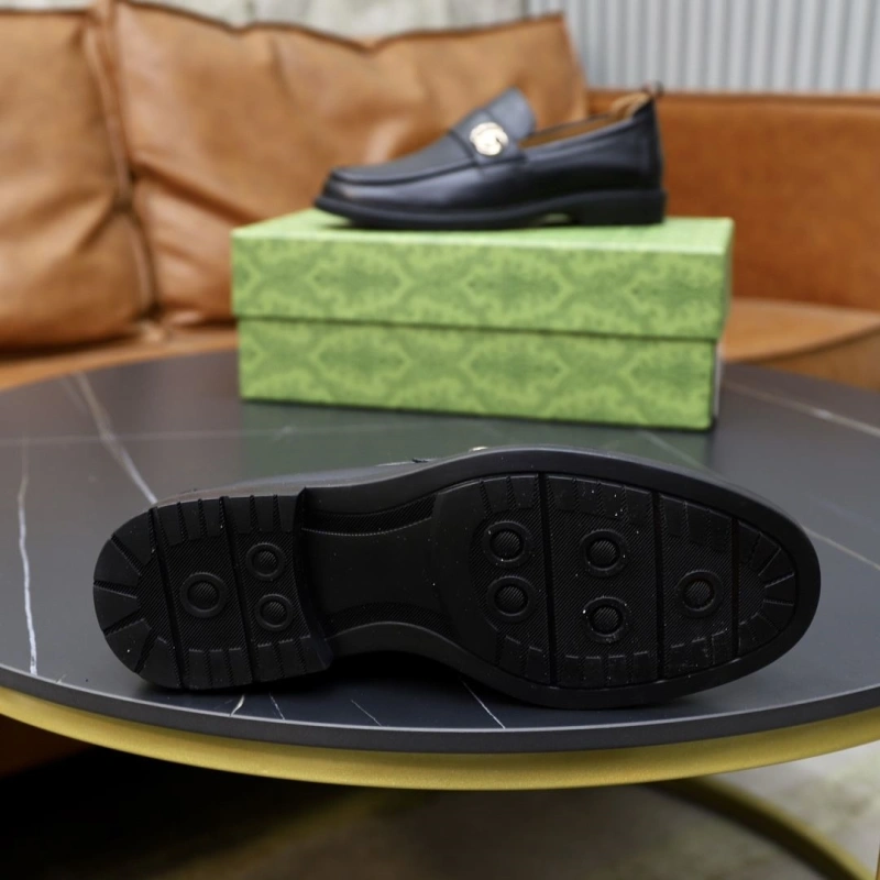 Gxccx Leather Shoes Breathable 162079