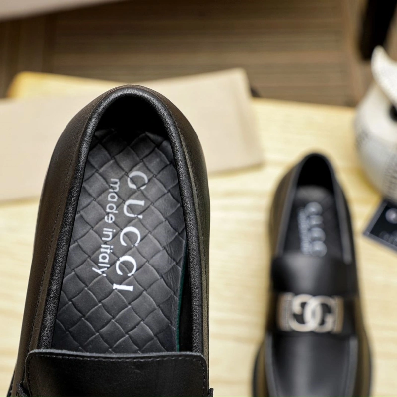 Versatile Gxccx Leather Shoes 162077