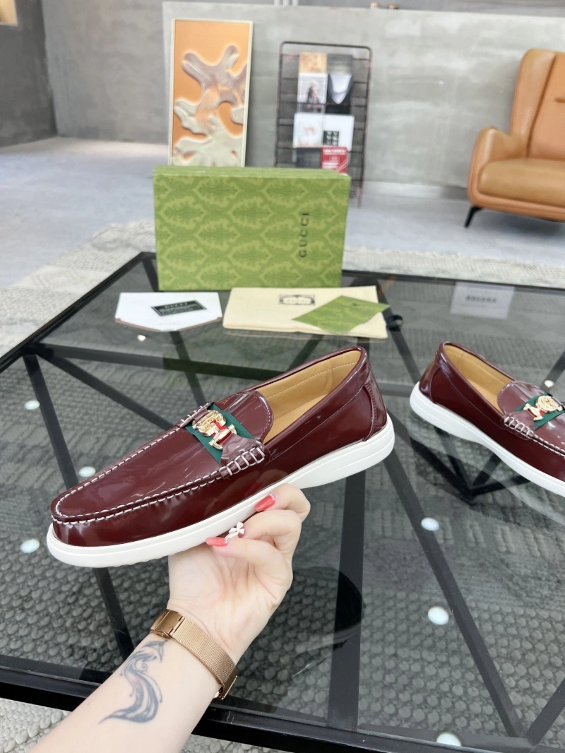 Minimalist Gxccx Leather Shoes 162058
