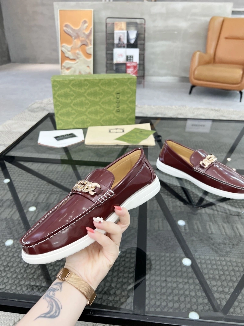 Practical Gxccx Leather Shoes 162049