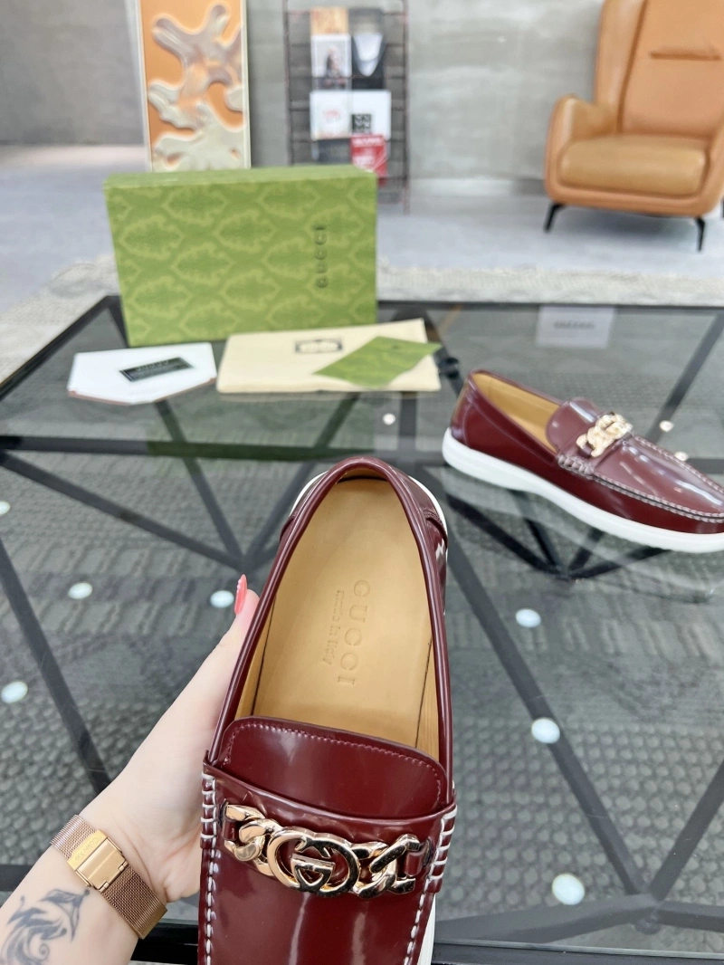 Practical Gxccx Leather Shoes 162049