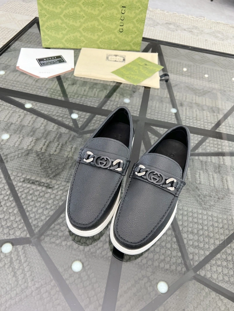 Affordable Gxccx Leather Shoes 162051