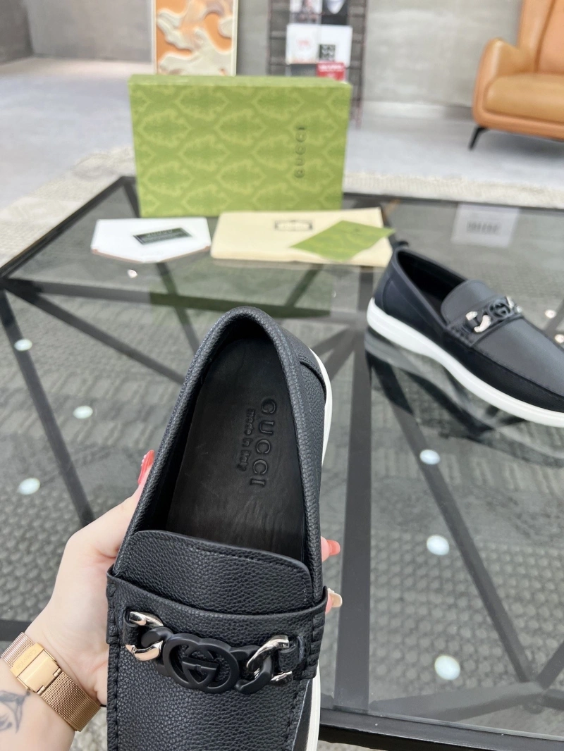 Affordable Gxccx Leather Shoes 162051