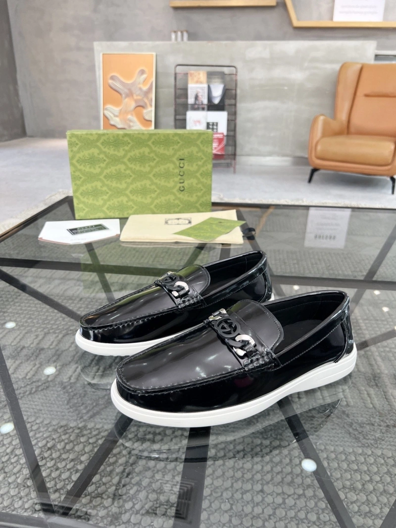Minimalist Gxccx Leather Shoes 162047