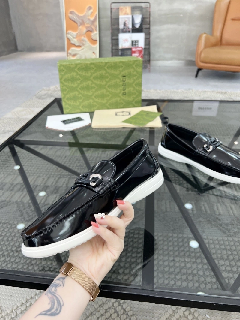 Minimalist Gxccx Leather Shoes 162047
