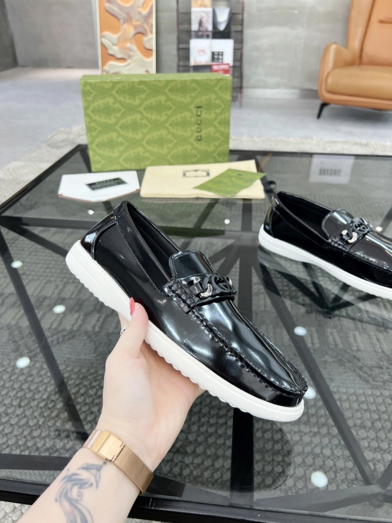 Minimalist Gxccx Leather Shoes 162047