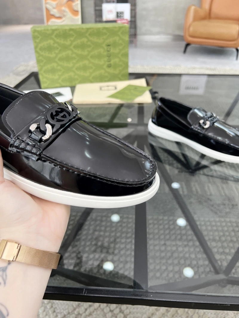 Minimalist Gxccx Leather Shoes 162047