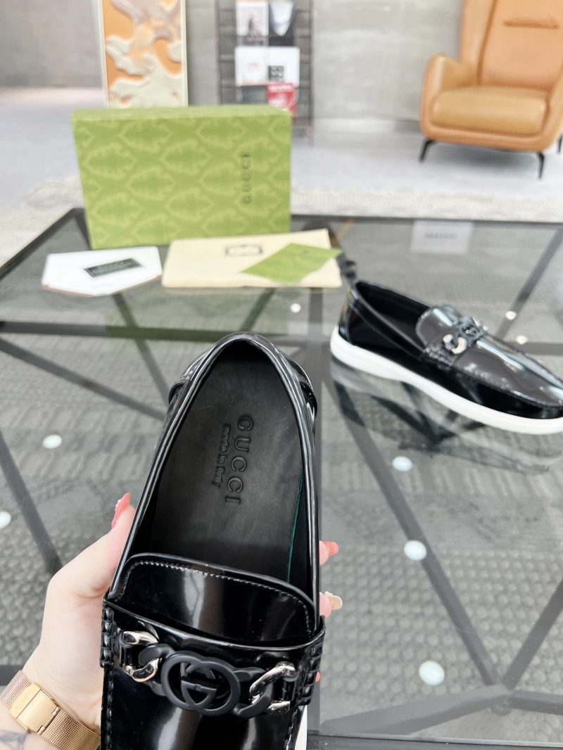 Minimalist Gxccx Leather Shoes 162047