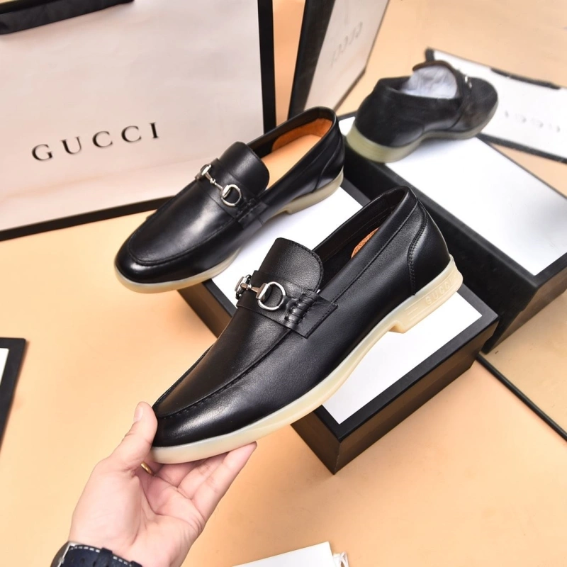 Stylish Gxccx Leather Shoes 162059