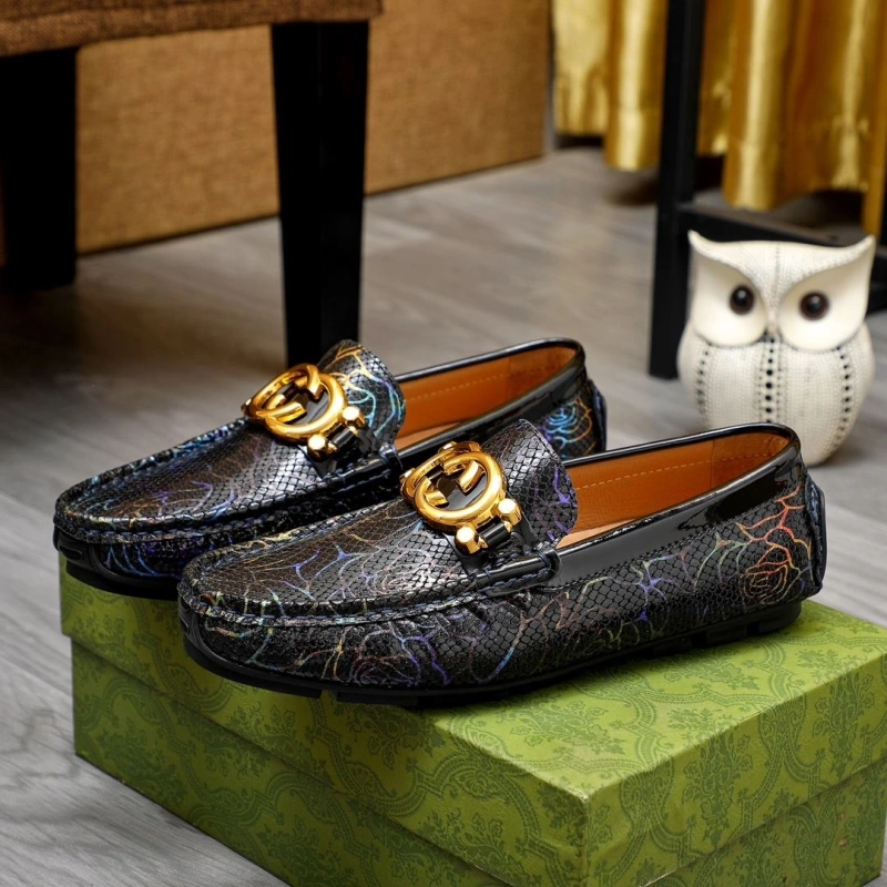 Soft Gxccx Leather Shoes 162039