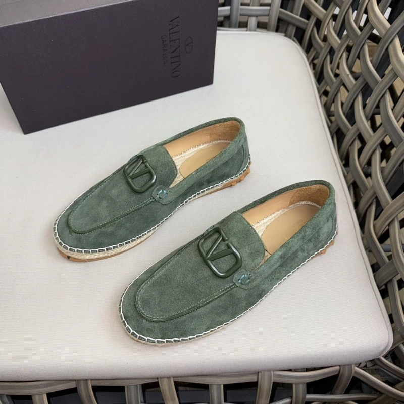 Lightweight Vxlxntino Leather Shoes 231401