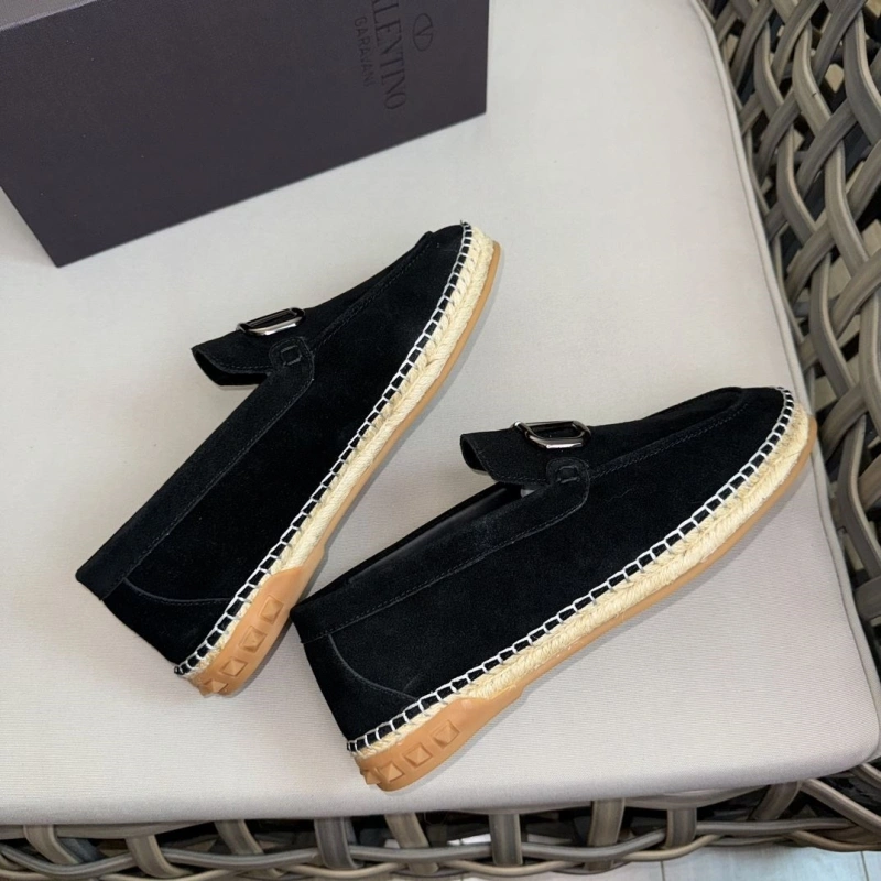 Sophisticated Vxlxntino Leather Shoes 231392