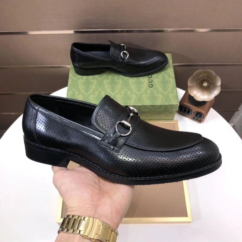 Sleek Gxccx Leather Shoes 162037