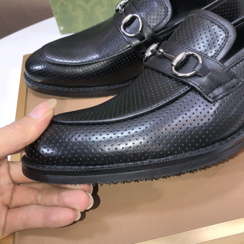 Sleek Gxccx Leather Shoes 162037