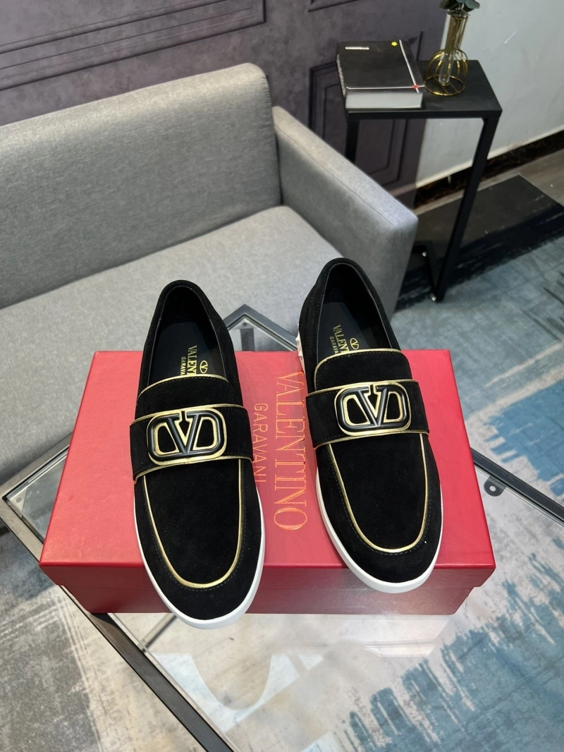 Durable Vxlxntino Leather Shoes 231406