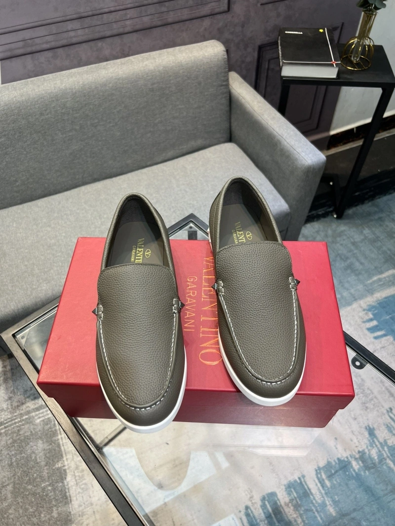 Stylish Vxlxntino Leather Shoes 231403