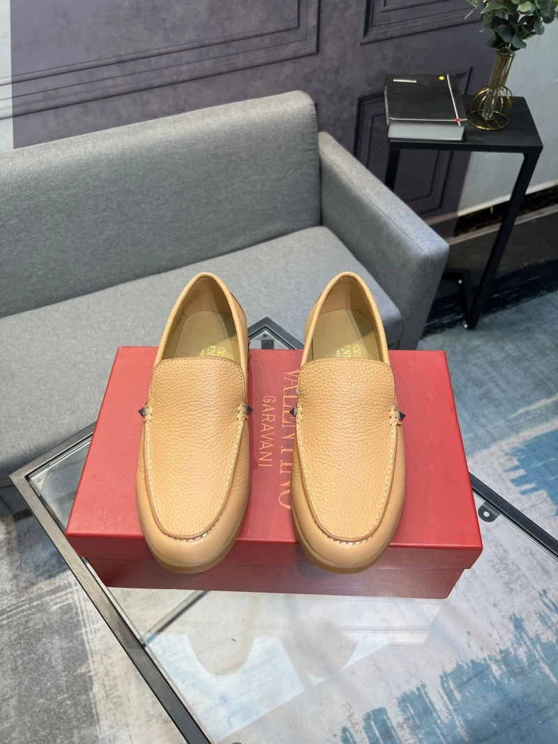 Sleek Vxlxntino Leather Shoes 231387
