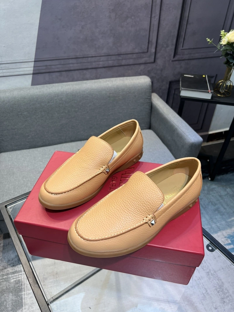 Sleek Vxlxntino Leather Shoes 231387