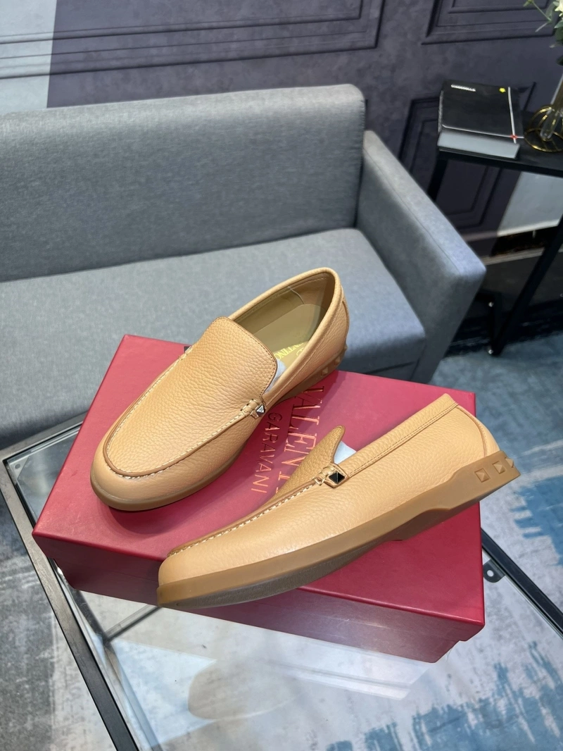Sleek Vxlxntino Leather Shoes 231387