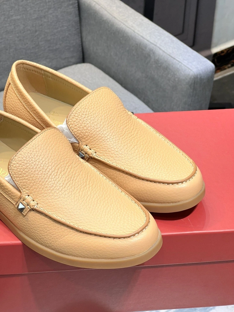Sleek Vxlxntino Leather Shoes 231387