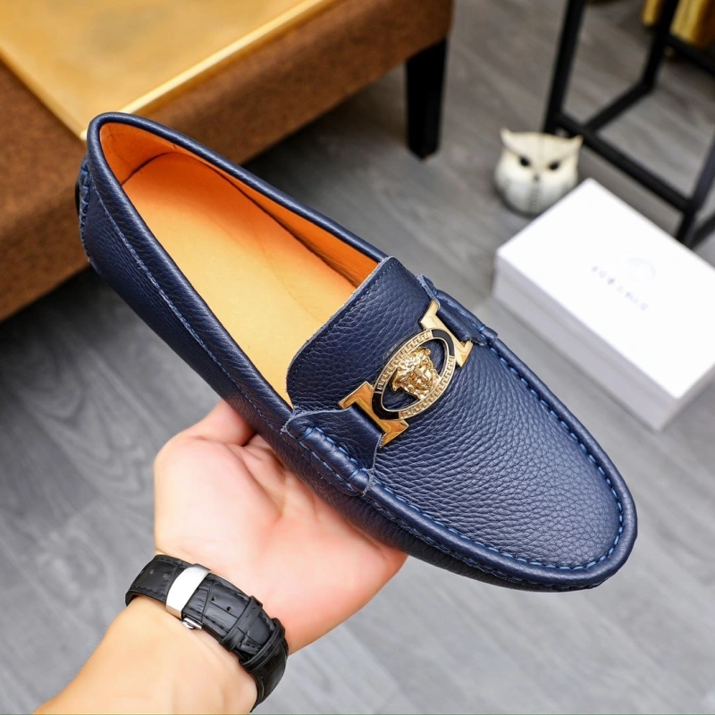 Gxvxnchy Leather Shoes Versatile 153814