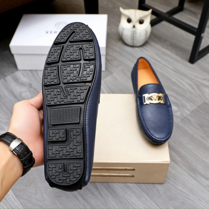 Gxvxnchy Leather Shoes Versatile 153814